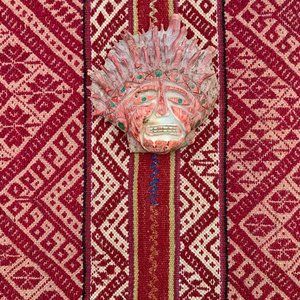 Exceptional Peruvian woven textile from Accha Alta